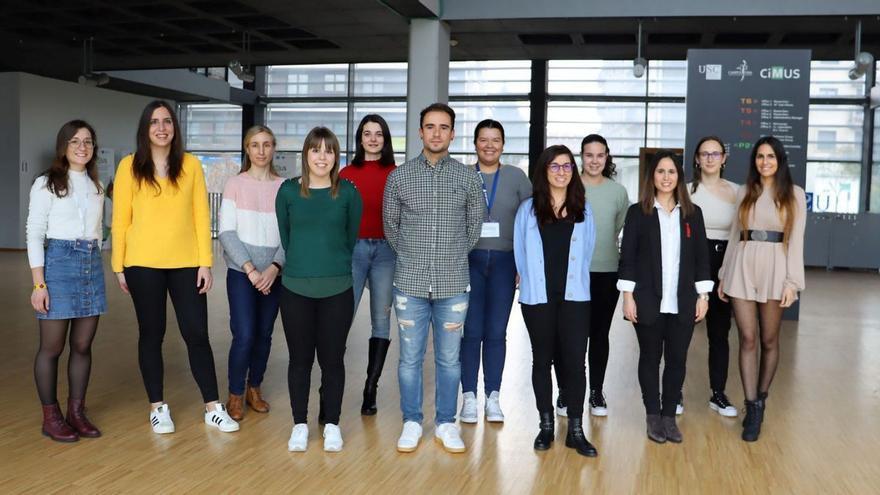 Foto de familia del equipo investigador del CiMUS que ha realizado la investigación.   | // CIMUS