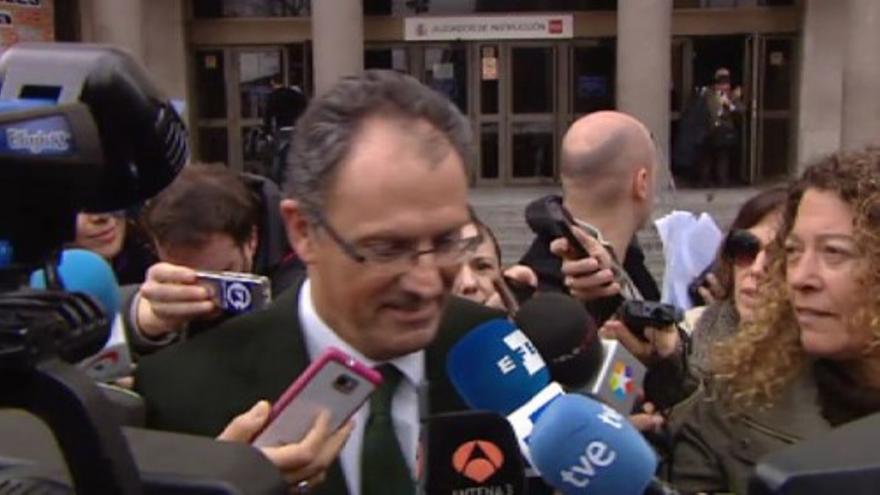 Urdangarin estará prensente esta tarde durante la declaración de González Pons