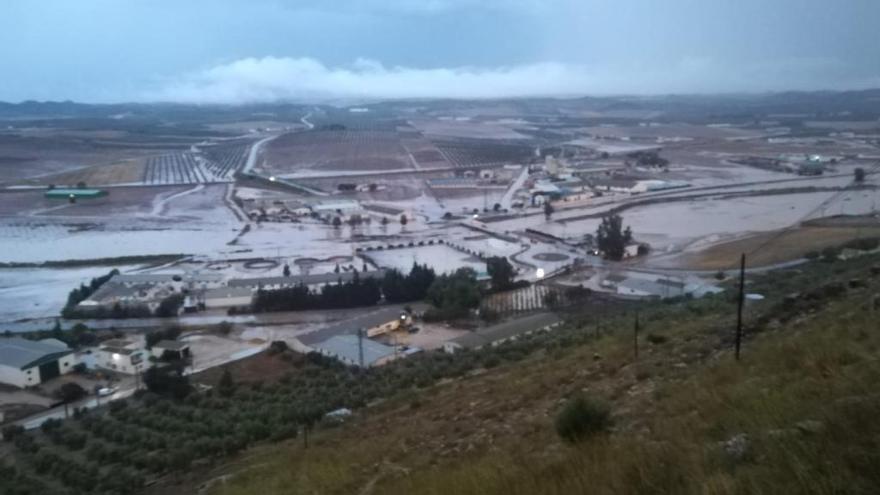 La comarca de Guadalteba se llevó la peor parte del temporal