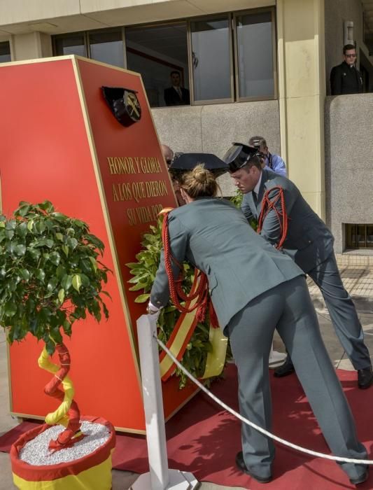 12/10/2017 LAS PALMAS DE GRAN CANARIA. Celebración del Día la Patrona de la Guardia Civil en la Comandancia de Las Palmas. FOTO: J. PÉREZ CURBELO