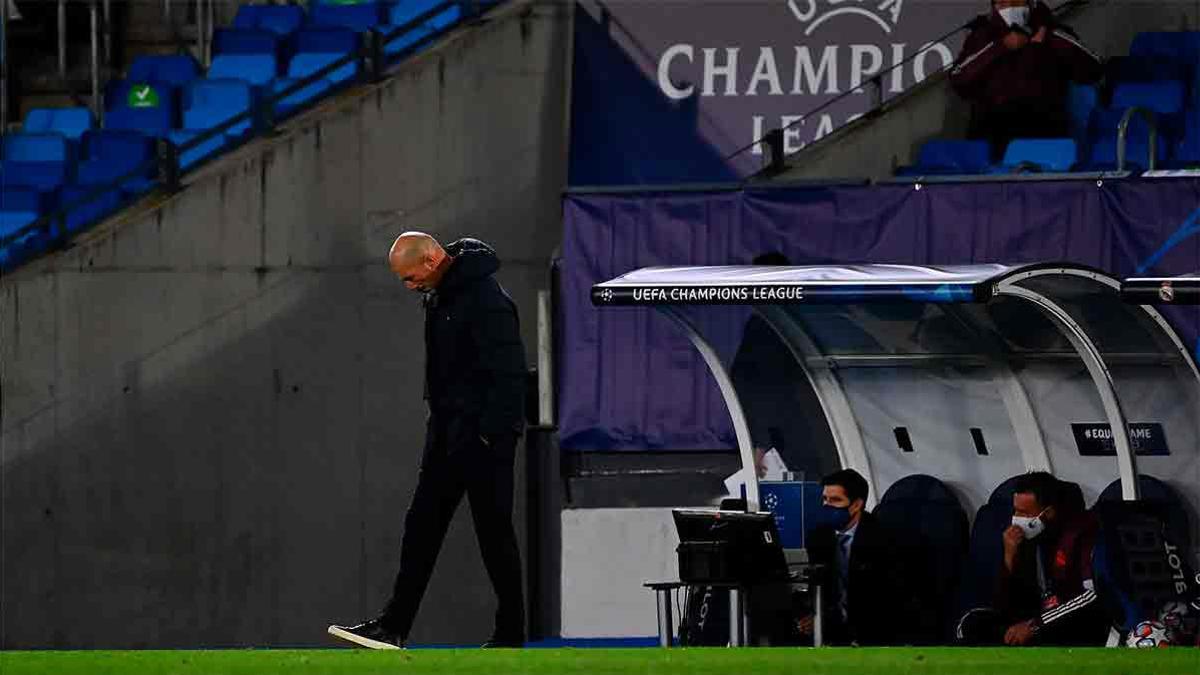 Zidane se hace responsable de la derrota ante el Shakhtar