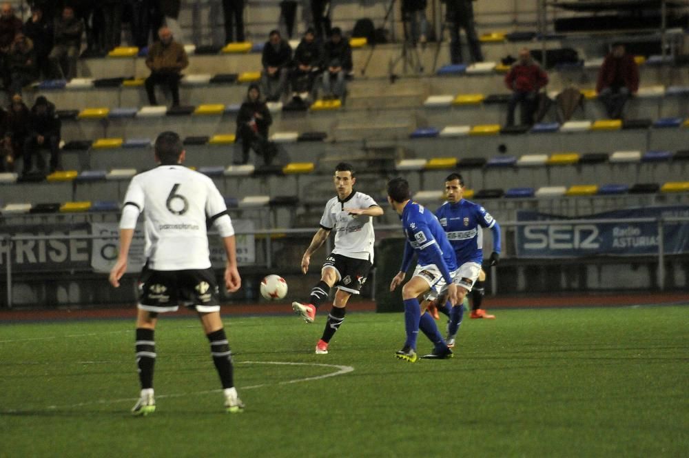 El partido entre el Caudal y el Logroñés, en imágenes