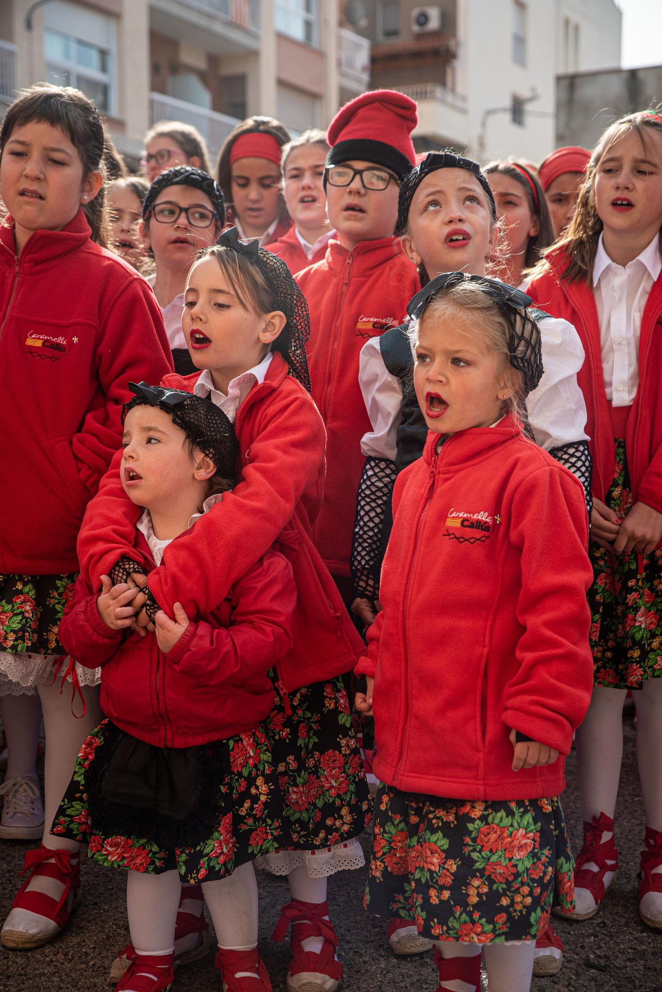 La tradició de les caramelles de Callús està més viva que mai