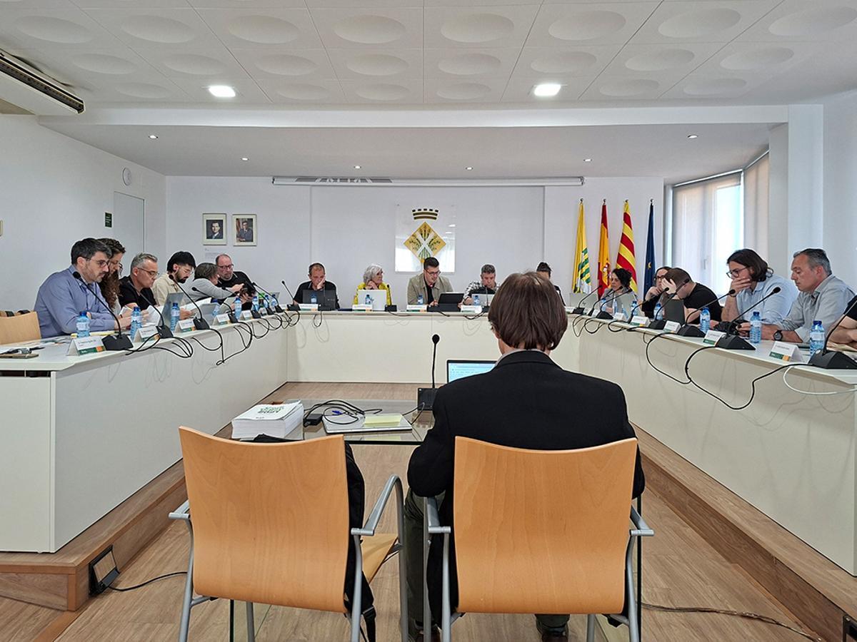 El ple d'Esparreguera del mes d'abril on es va aprovar el suport al lleure per a discapacitats