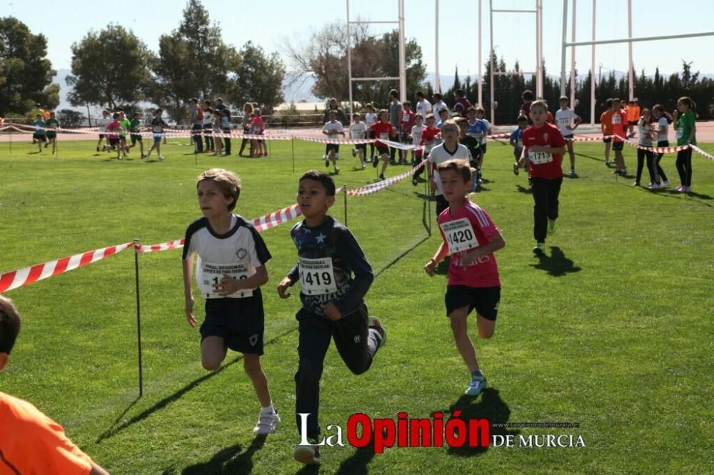 Final Cross Escolar de Lorca: Benjamin masculino