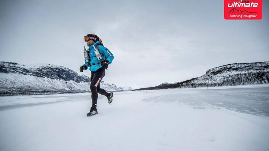 Vicente Juan García gana la Ice Ultra en Laponia de 230 km