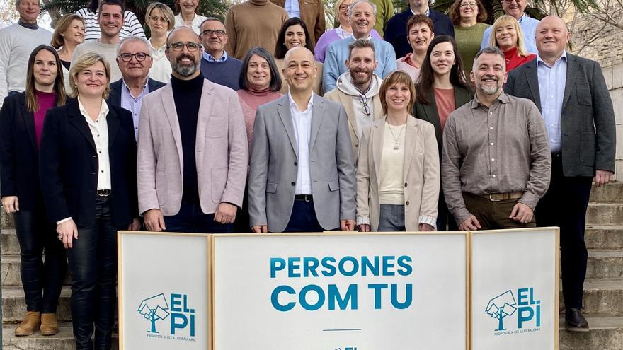 El PI presenta su lista electoral al Consell de Mallorca para el 28M, encabezada por Antoni Salas