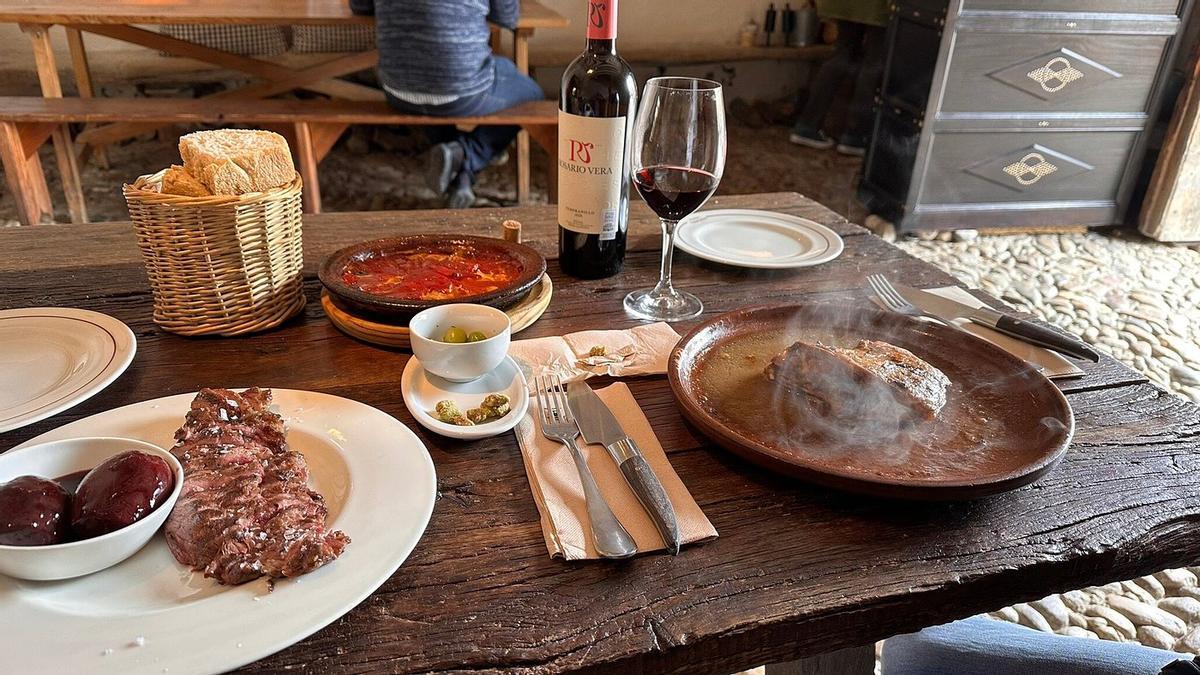 Los platos en Casa Taberna son tradicionales