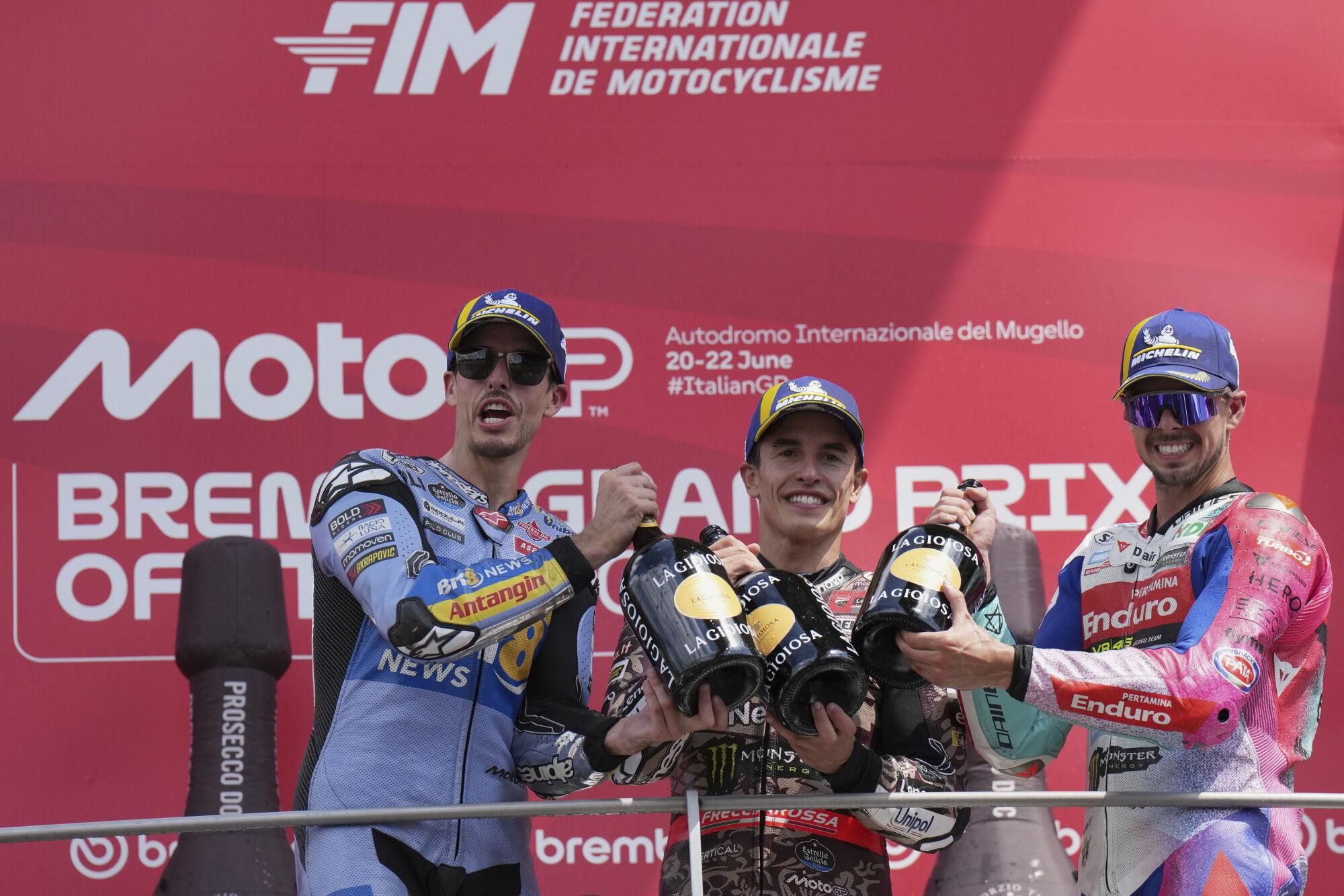 El Gran Premio de Italia de MotoGP, en imágenes.