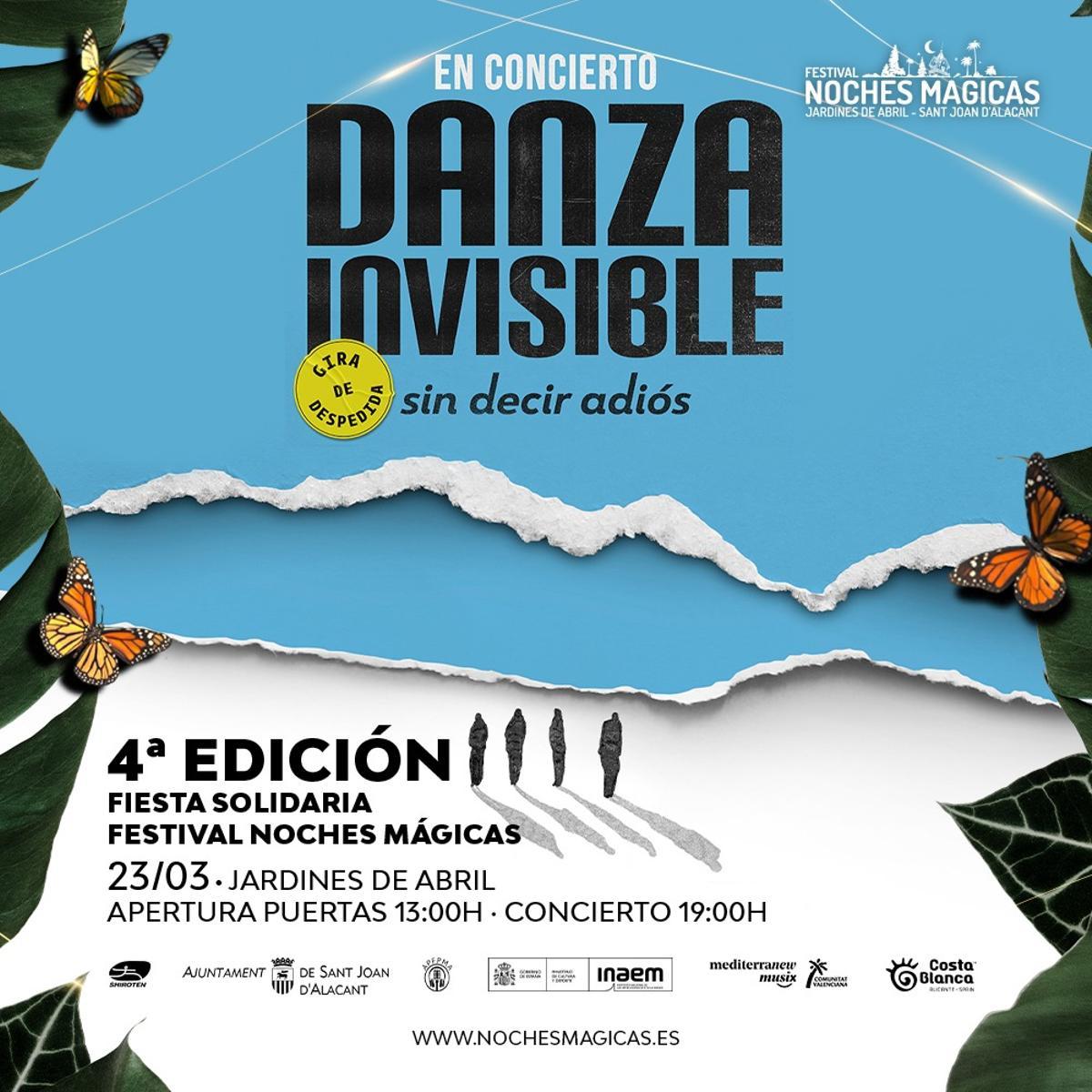 Cartel de la fiesta solidaria