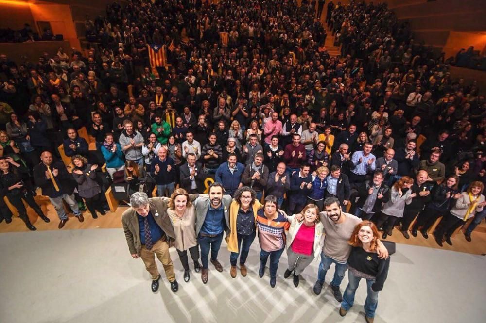 Acte central de la campanya electoral d'ERC a Girona