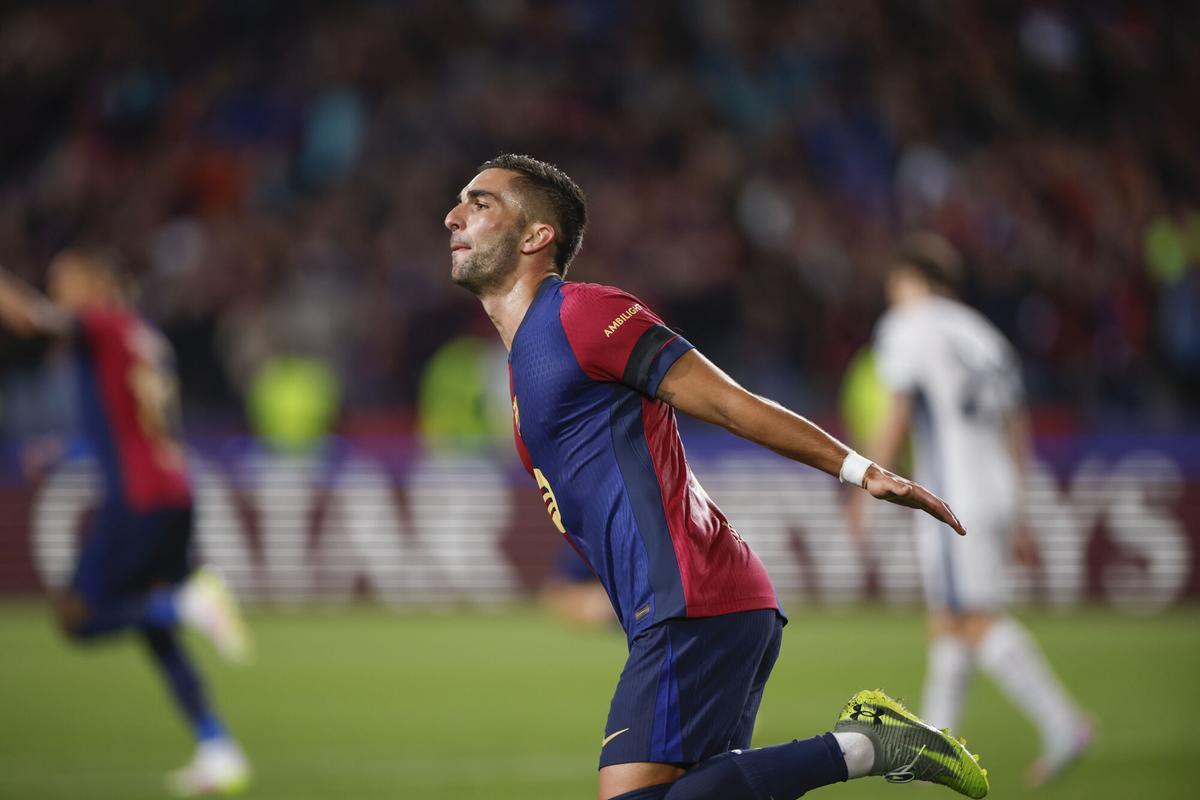 Ferran Torres quiere seguir celebrando goles importantes con el FC Barcelona