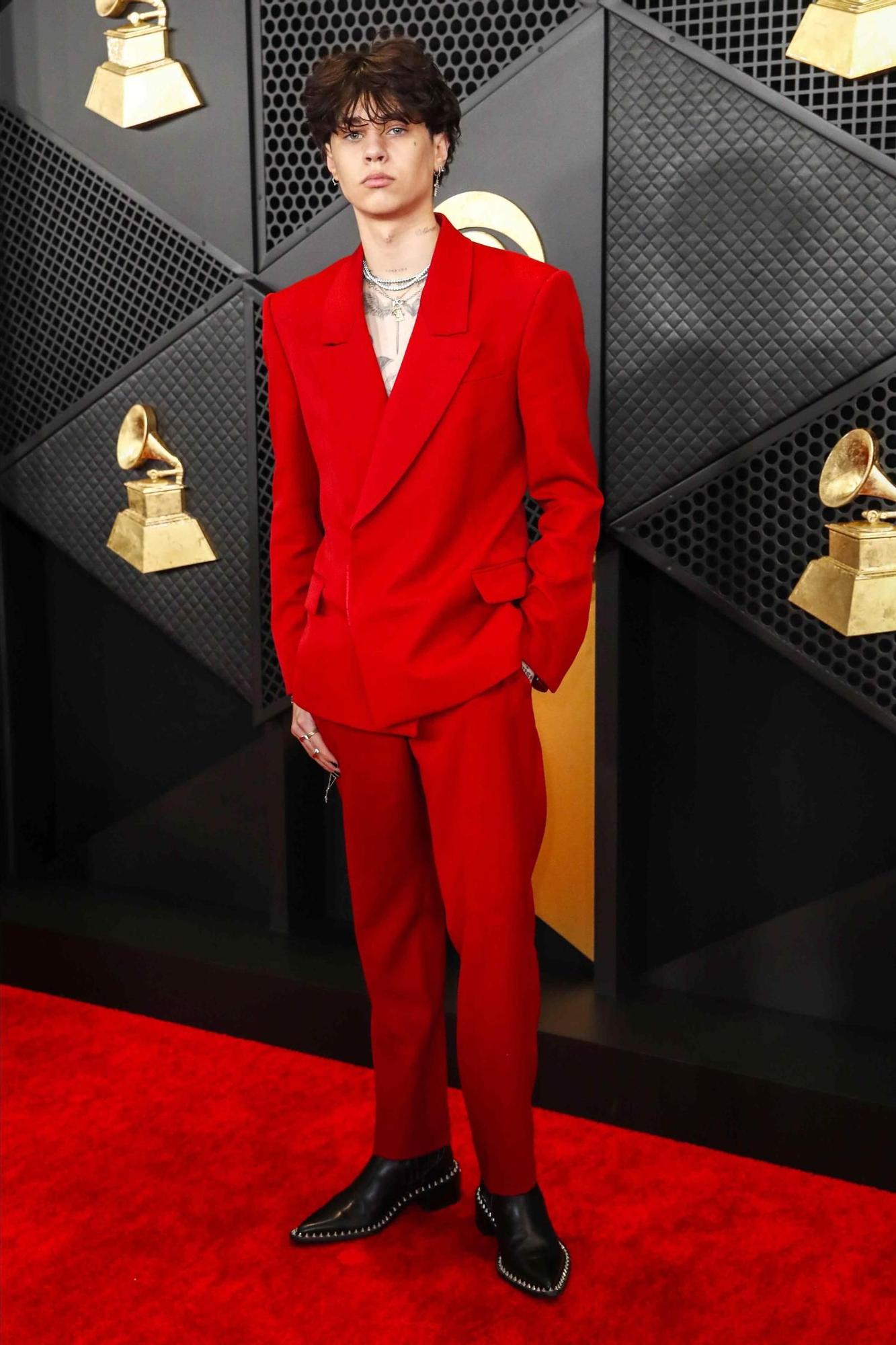 La catifa vermella dels premis Grammy 2024