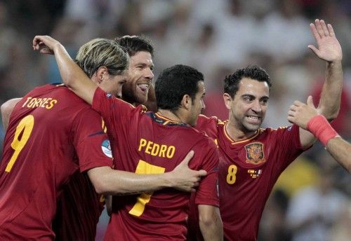 Xavi Hernández ha disputado 133 partidos con España, anotando 12 goles. Tiene en su palmarés un Mundial y dos Eurocopas.