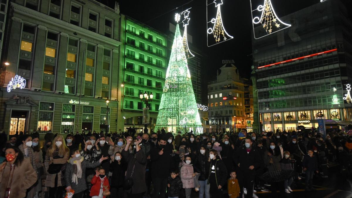 Cabalgata de Reyes en A Coruña, 2022