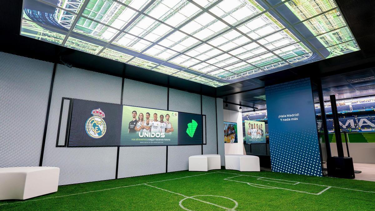 Espacio Unicaja–Real Madrid, situado en la calle Manuel de Falla, 3