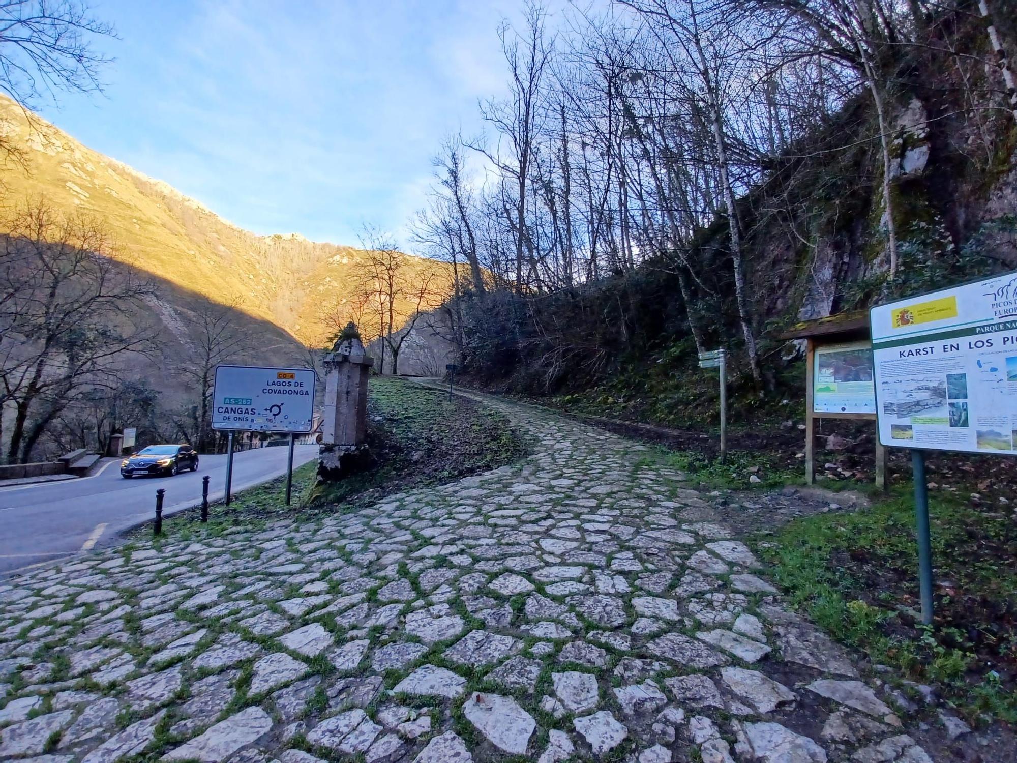 Leones de Papa, jardines de Príncipe y camposanto secreto, las mil y una curiosidades de Covadonga