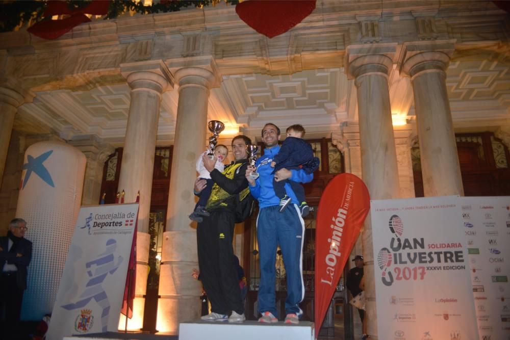 San Silvestre de Cartagena 2017: Entrega de Premio