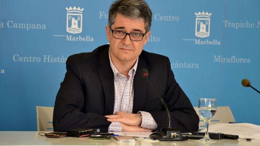 El portavoz del Ayuntamiento de Marbella, Javier Porcuna.