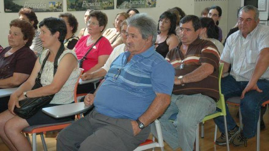 Participantes en el ciclo formativo sobre setas organizado en Rabanales.