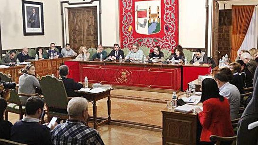 Corporación Municipal en el Ayuntamiento de Zamora.