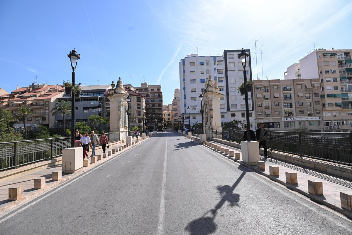 El tráfico en el puente se ha visto reducido en los últimos años
