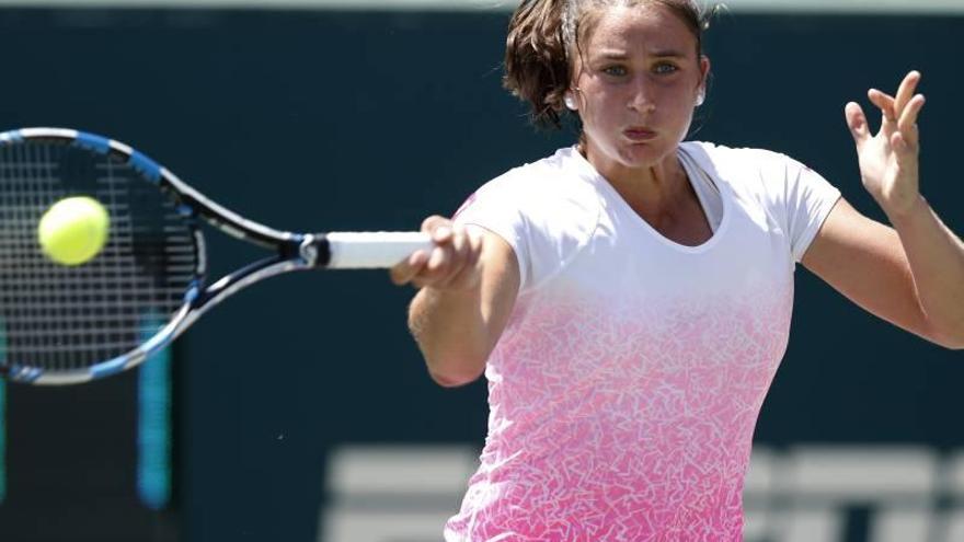 Sara Sorribes se despide del WTA de Rabat en octavos de final