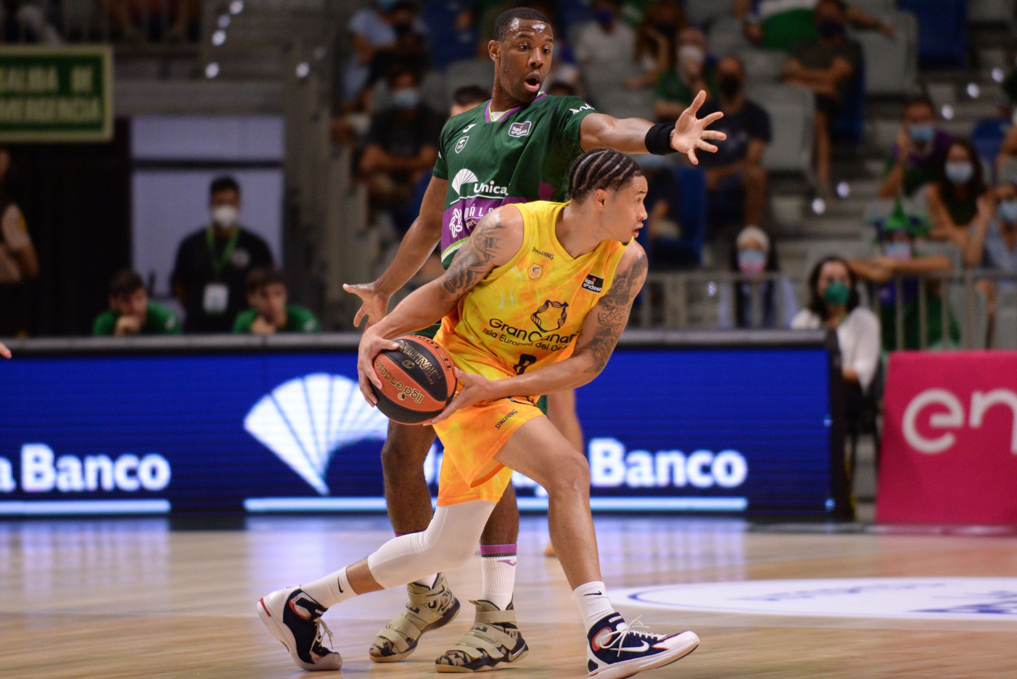 Las imágenes del Unicaja - Herbalife Gran Canaria de la Liga Endesa en el Martín Carpena.