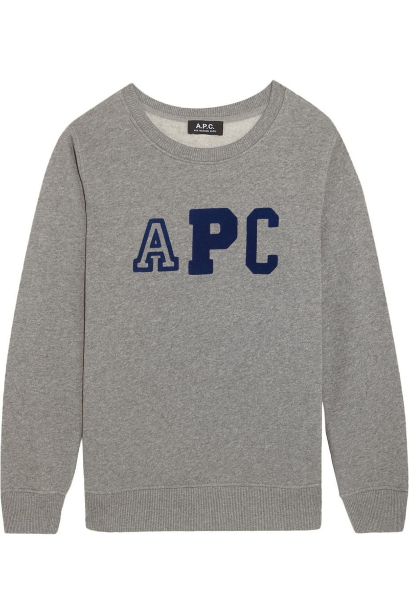 Sudadera con mensaje, A.P.C