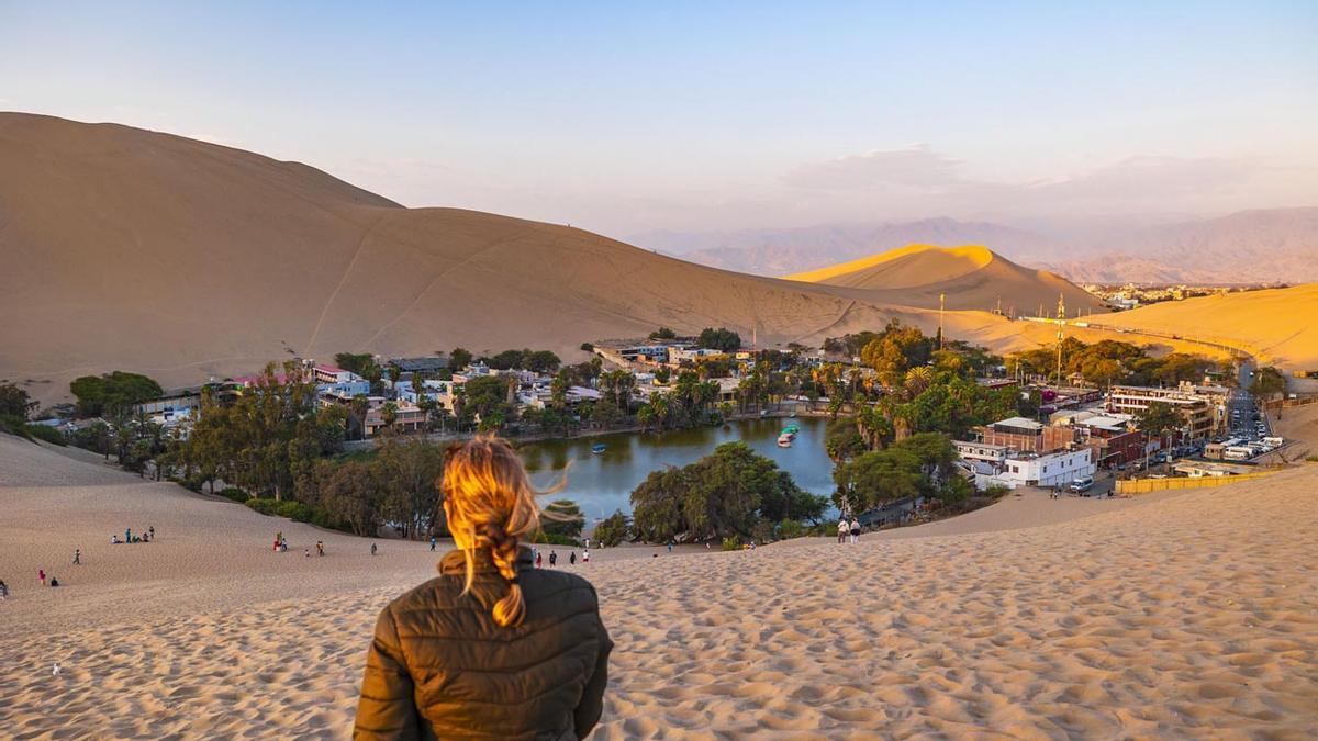 El impresionante oasis escondido en Perú que se funde con el mar: “Es un espejismo alucinante”