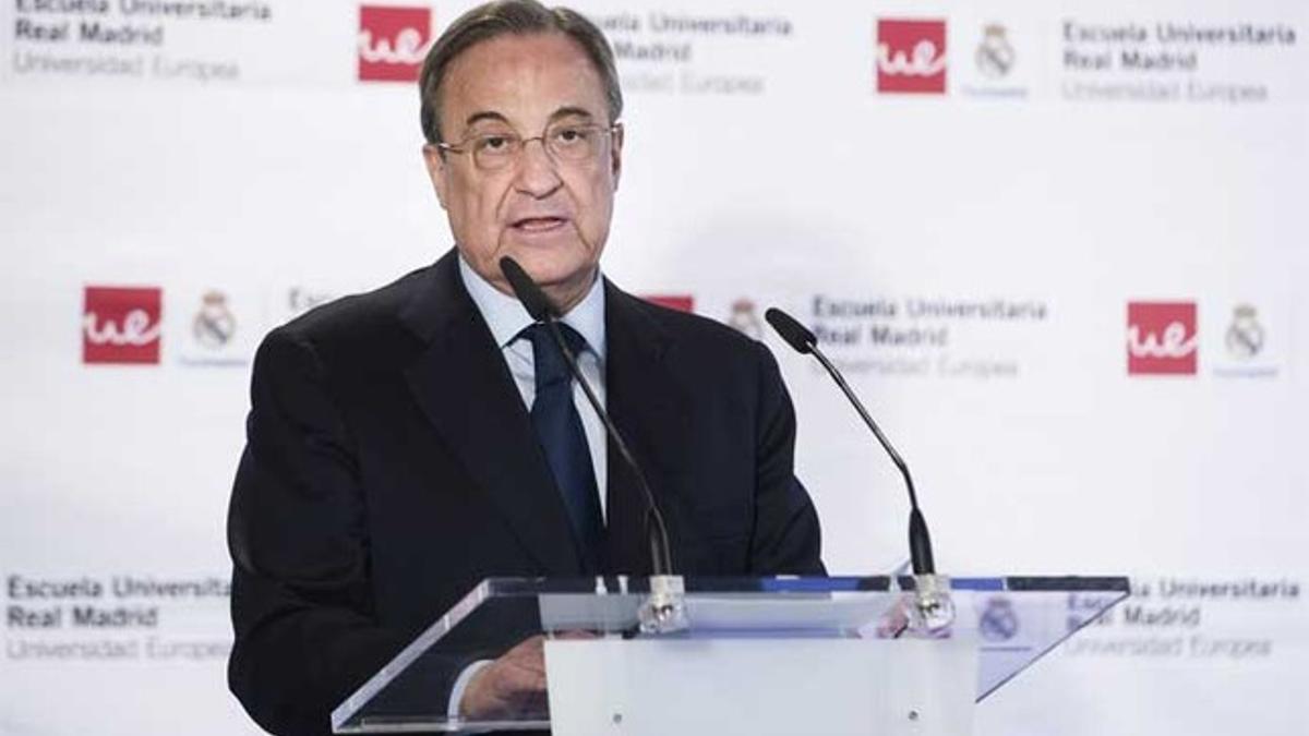 Florentino Pérez, presidente del Real Madrid