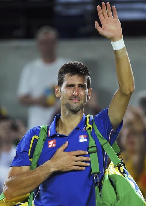 Djokovic se despide de las Olimpiadas tras caer ante Del Potro.