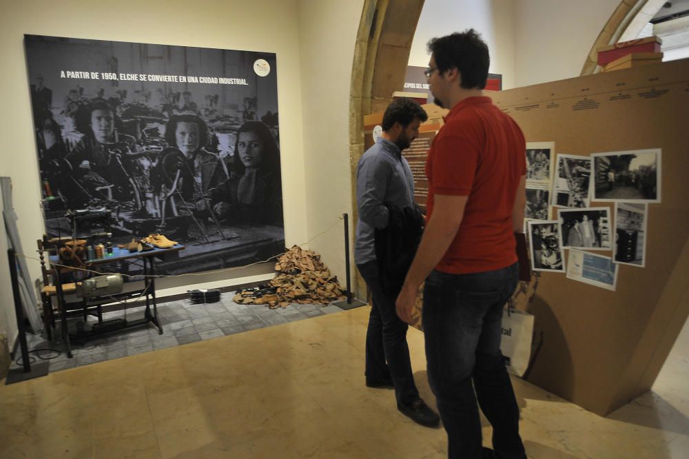 Exposición sobre la historia del calzado en Elche