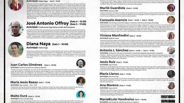 El furor del yoga: 500 inscritos el sábado para el V Congreso de Elche