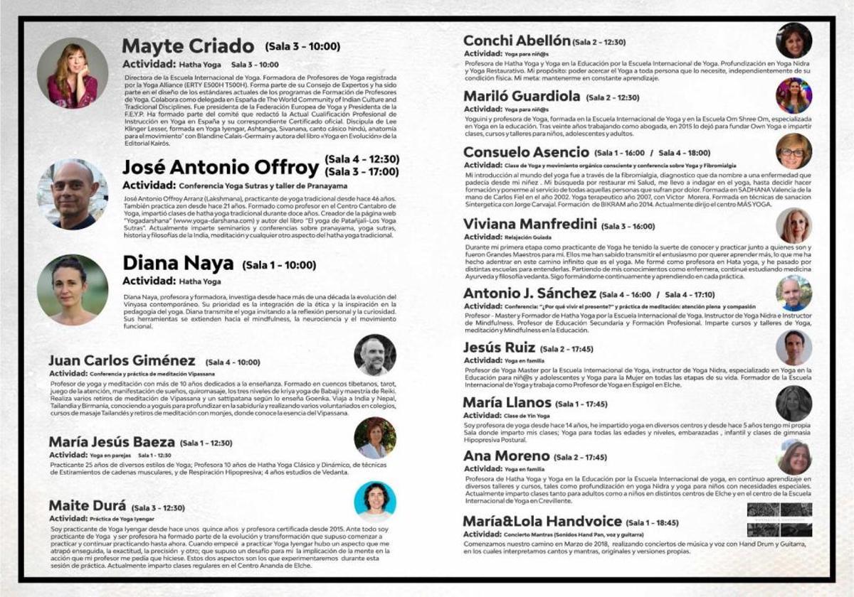 El furor del yoga: 500 inscritos el sábado para el V Congreso de Elche