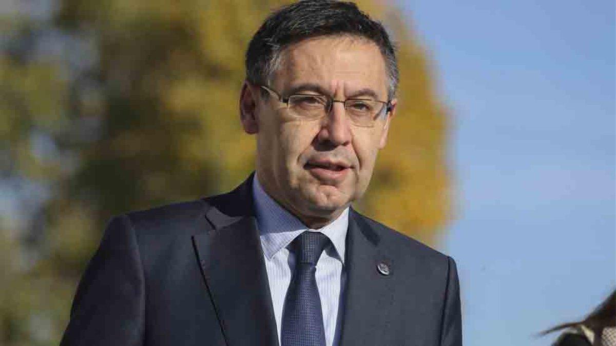 Josep María Bartomeu firmó el convenio con Pere Navarro