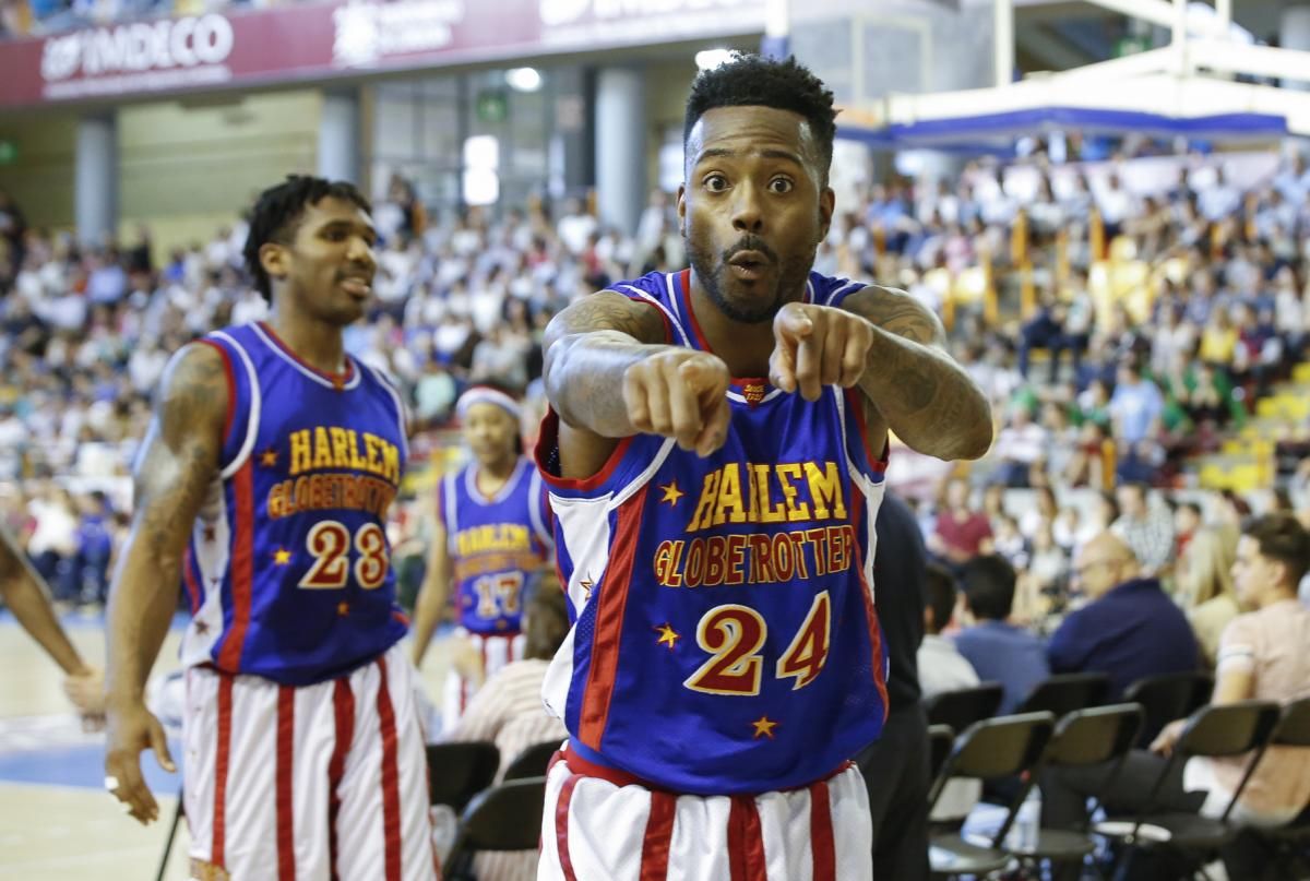 Los Globetrotters dan espectáculo en Vista Alegre