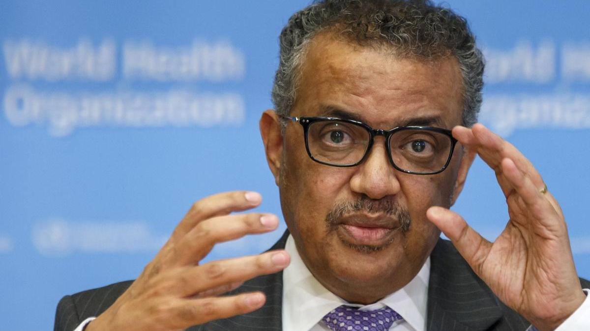 Tedros Adhanom, director de la OMS.