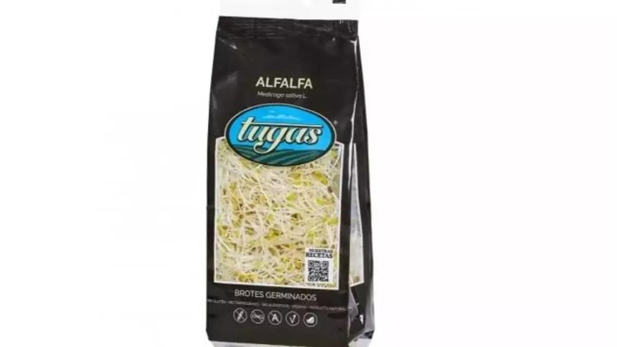 Un paquet d'alfals de la marca Tugas.