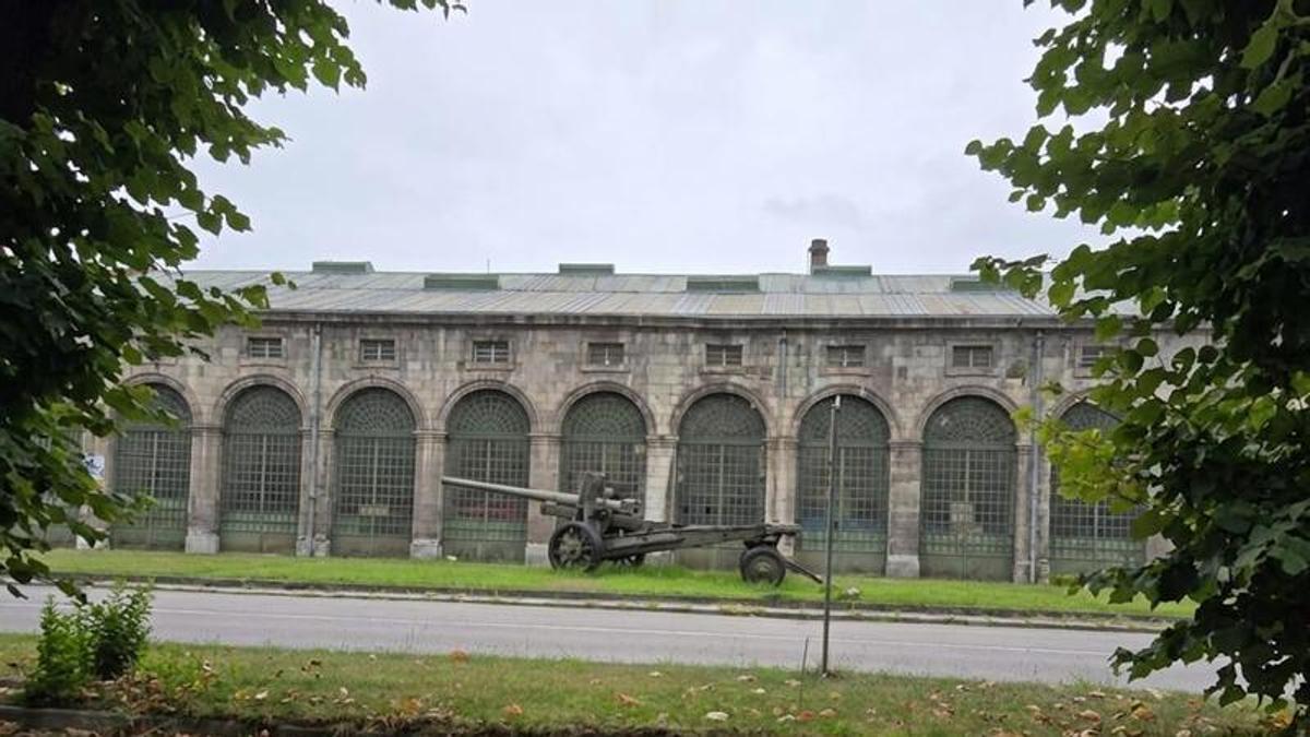 El cañón histórico que se instalará en la glorieta.