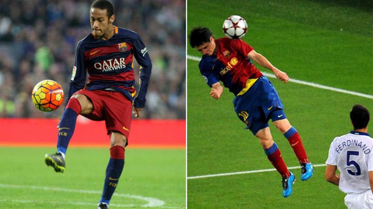 Neymar y Messi, dos cracks cara a cara