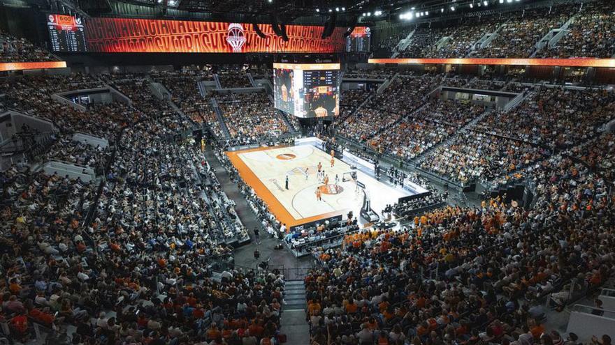 Imagen del interior del Roig Arena durante un partido reciente.  | M. A. POLO