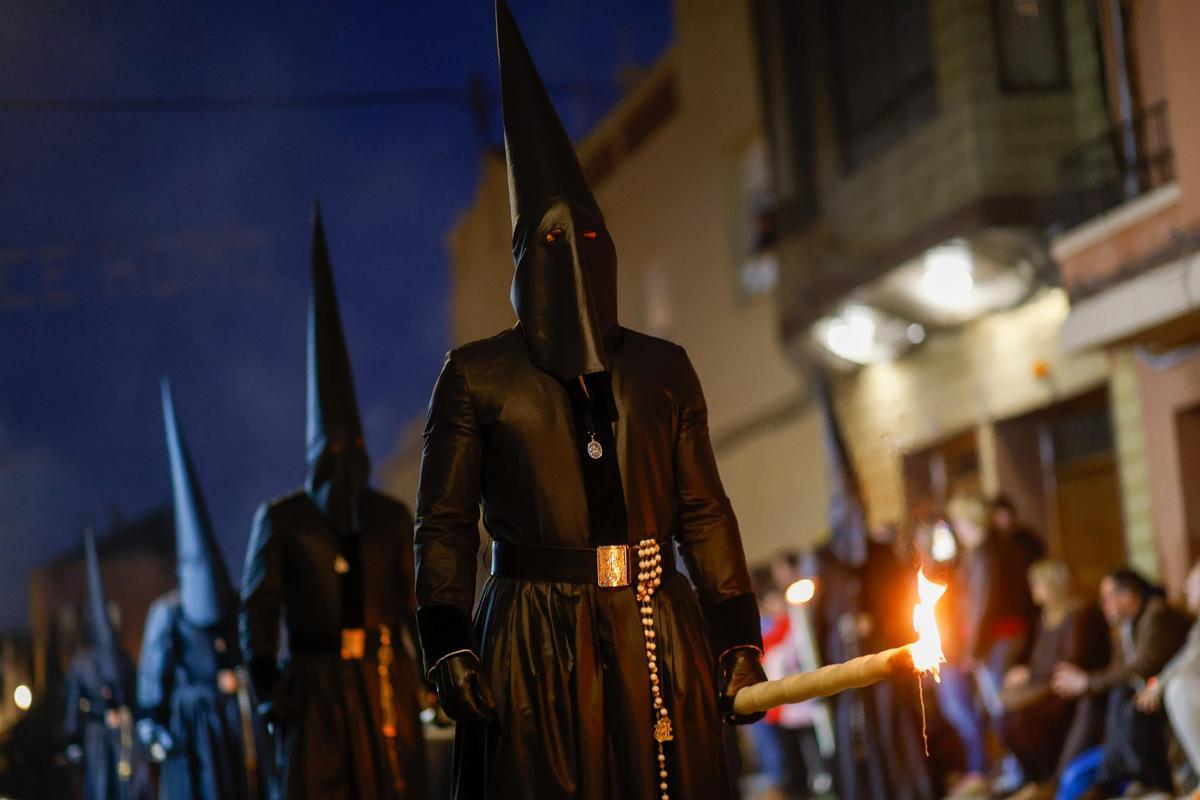 La procesión del Cabanyal de la Semana Santa Marinera de València recibe a la Cofradía de Sagunt "sin problemas" La procesión del Cabanyal de la Semana Santa Marinera de València recibe a la Cofradía de Sagunt "sin problemas"