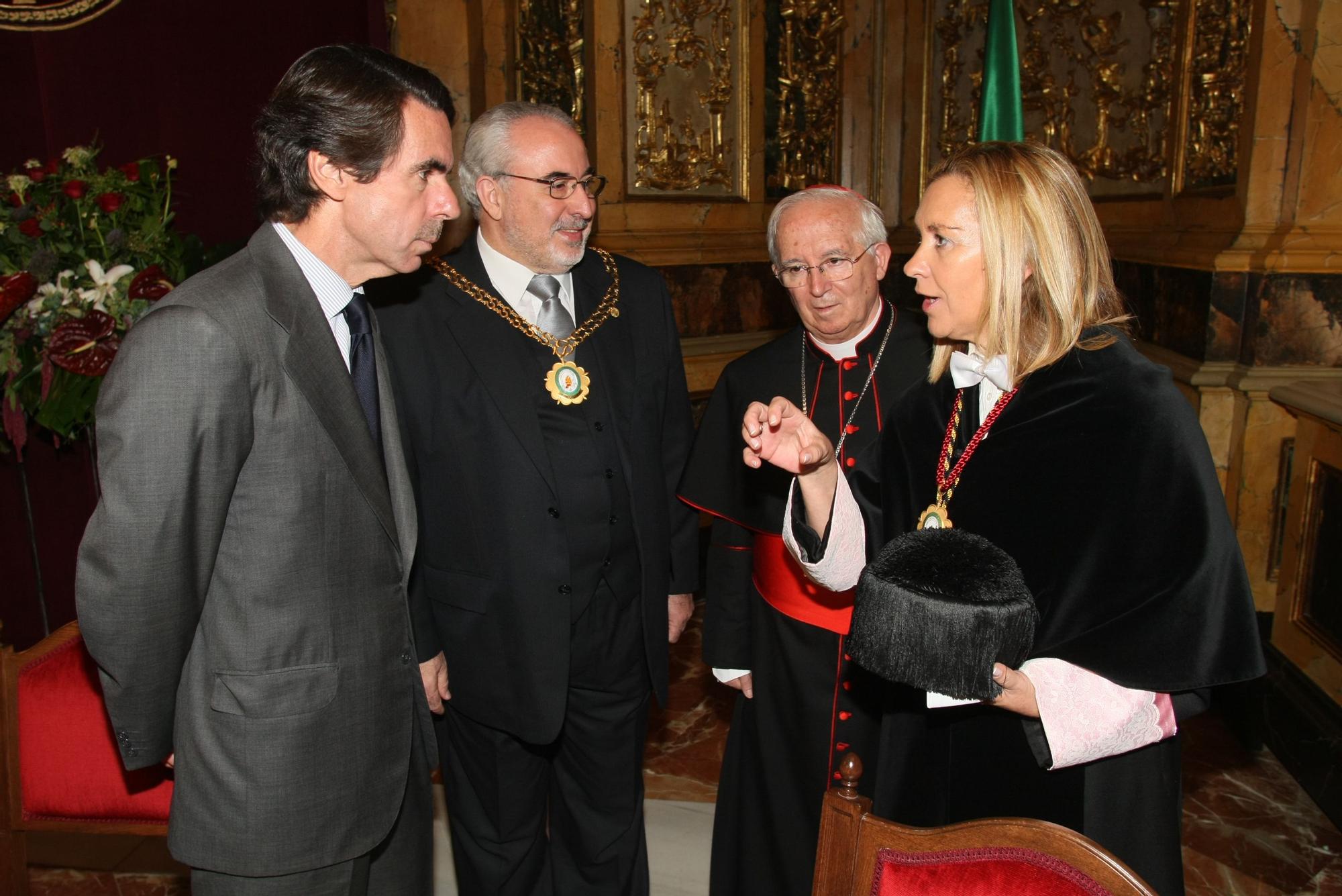 Muere José Luis Mendoza: Imágenes de la trayectoria del presidente de la UCAM