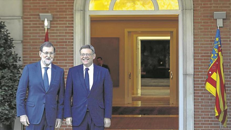 Puig logra de Rajoy «voluntad» para reformar la financiación este año