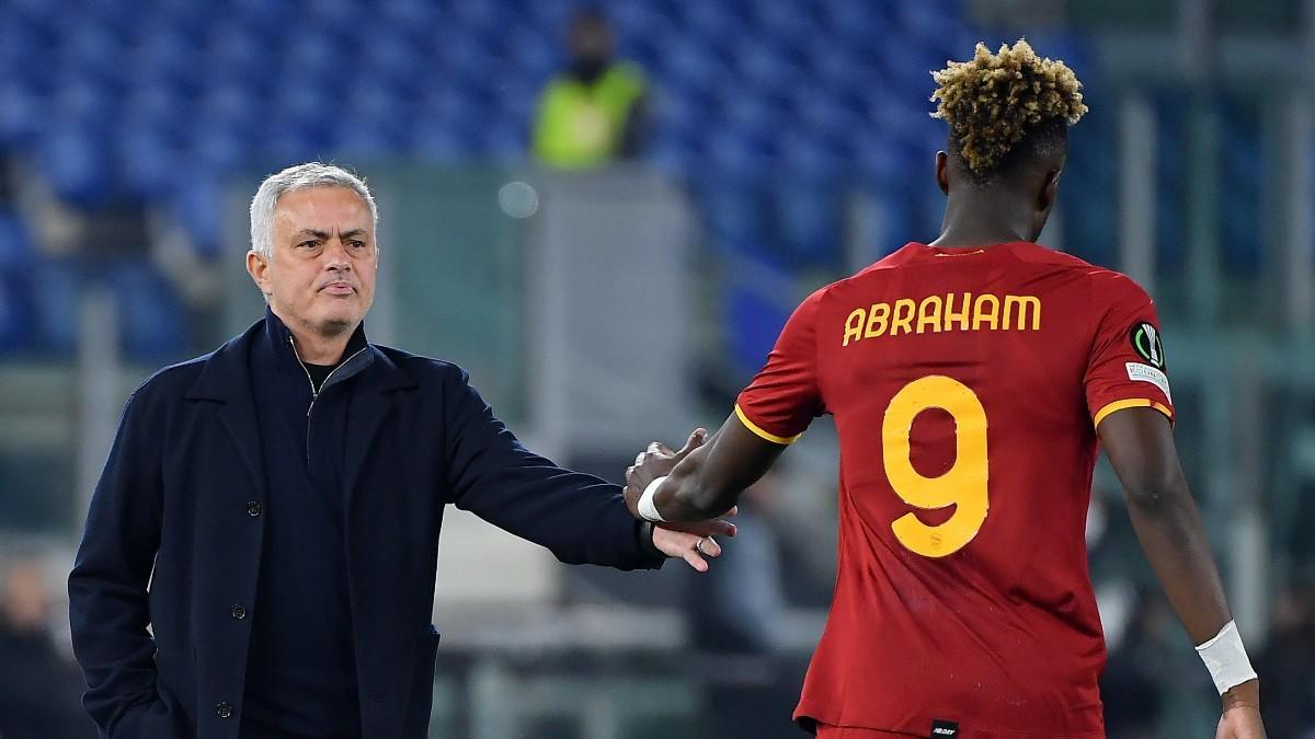 Tammy Abraham suma esta temporada 23 goles con la Roma de José Mourinho