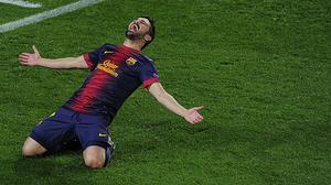 El davanter asturià parla per a Barça TV de la seva setmana màgica.