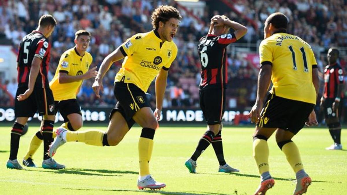 El Villa se estrenó ganando al Bournemouth... que este sábado le puede condenar al descenso