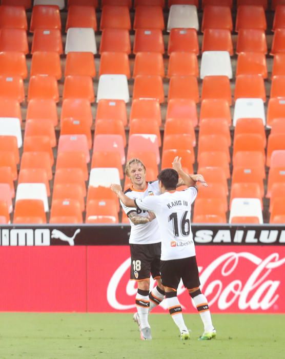 Las imágenes del Valencia CF - Valladolid