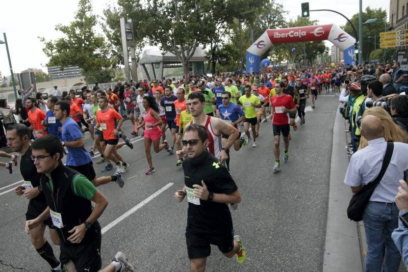 Fotogalería del IX Maratón de Zaragoza